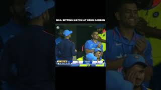 nail bitting matchshorts cricket cricketlover sports indvsaus [upl. by Truk423]