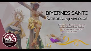 Malolos Cathedral Good Friday Procession 2023 [upl. by Yvi997]