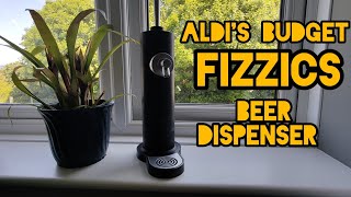 Aldi beer dispenser test  Fizzics clone [upl. by Leicam33]