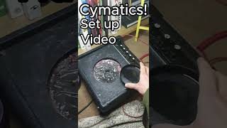 Cymatics Behind the Scenes Visualising Sound [upl. by Nalon]