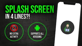 The New Splash Screen API is INSANE 🤯 No Extra Activity Animations Fetching Data [upl. by Corsiglia]