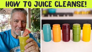 HOW TO DO A PROPER JUICE FAST JOE CROSS amp GILLIAN BERRY [upl. by Attelrak]