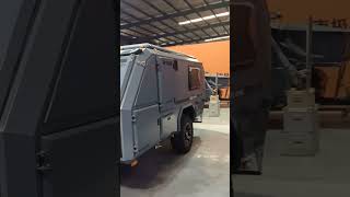 Brand new design njstar rv explore travel trailer quick over look with folded view [upl. by Gard835]