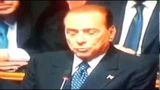 Letta rivolto ad Alfano Berlusconi un grande [upl. by Ayhdnas]