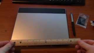 Wacom Intuous Medium  CTH680  Unboxing [upl. by Nryhtak]