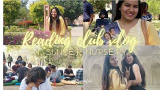 Reading Vlog  Silent Reading book club  Sunder Nursery [upl. by Sena]