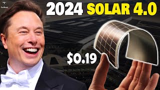 Elon Musk Revealed All New Solar Panels for 2024 Renewable Energy Can blow your mind [upl. by Ray]