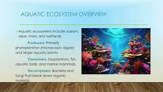 energy flow and trophic structure in terrestrial and aquatic eco system [upl. by Nessah185]