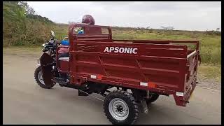 How to drive Apsonic Cargo tricycle [upl. by Llerdna424]