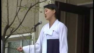 Russian Song by a nonprofessional North Korean Singer [upl. by Jannel]