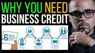 6 EASY STEPS to BUILD BUSINESS CREDIT FAST [upl. by Thurstan]