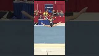 FLOOR ROUTINE 🤸‍♀️ gymnastics jettingjulia gameofthrones [upl. by Refennej]