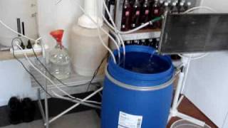 My home distillation setup easy homebrew alcohol [upl. by Cacka]