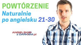 Angielski  powtórzenie zwrotów i wyrażeń odcinki quotNaturalnie po angielskuquot 2130 [upl. by Krall]