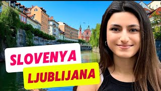 En yeşil ve mutlu başkent  LJUBLJANA SLOVENYA ’dayım [upl. by Xela]