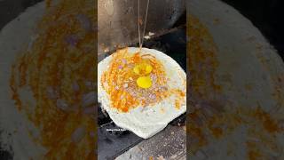 Tasty Double Egg 🍳 Dosa at Hyderabad shorts ytshorts food hyderabad [upl. by Ahtennek]