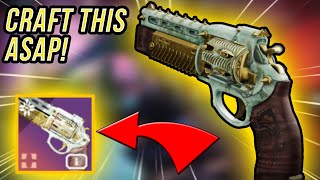 YOU SHOULD CRAFT THIS HAND CANNON SOON Best Season Of The Witch Weapon [upl. by Lach768]