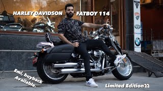 Preowned Harley Davidson FATBOY 114 Limited Edition  FOR SALE  FULL REVIEW  ALL ABOUT BIKES [upl. by Asirralc368]