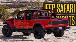 2021 Easter Jeep Safari Concepts Magneto Orange Peelz Jeepster Red Bare Farout TopDog Shorts [upl. by Riay]