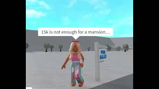 POV Your a house builder in Bloxburg…🌷💕💐✨🌈 [upl. by Joete]