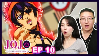 NARANCIA VS FORMAGGIO  Jojos Bizarre Adventure Couples Reaction Part 5 Episode 10  4x10 [upl. by Brouwer989]