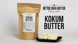 Kokum Butter  Perfect for Soaps  Body Butters  NonComedogenic  Great for Dry Skin [upl. by Melentha817]