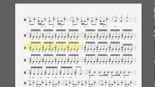 Metallica Battery drum version full tab [upl. by Laird]