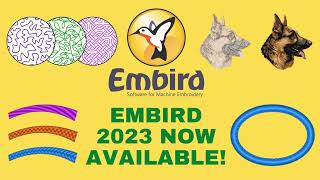 Embird Embroidery Software 2023 [upl. by Millan]