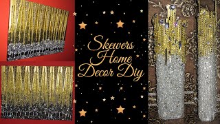 DIY skewers home decor  Easy DIY [upl. by Attiuqram]