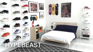 IKEA® and HYPEBEAST Design the Ideal Sneakerhead Bedroom [upl. by Whitelaw935]