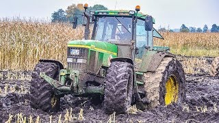 Traktoren im Einsatz  John Deere  Fendt  Claas  Case IH  Lohnunternehmen  Landwirtschaft [upl. by Oiciruam]