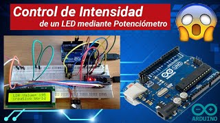 💥CONTROL de Intensidad ⚡ de un LED mediante Potenciómetro FÁCIL Simulación [upl. by Tibold]