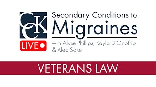 VA Secondary Conditions to Migraines [upl. by Ardnued]