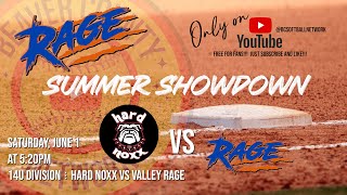 🥎14U Division︙Hard Noxx vs Valley Rage [upl. by Yelyah467]