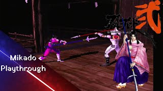 Bushido Blade 2  Mikado Playthrough PS1 longplay playthrough [upl. by Ahsiekit]