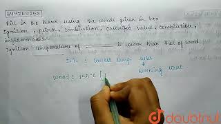 Fill in the blanks using the words given in the box ignition petrol combustion calorific val [upl. by Saiff]