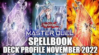 SPELLBOOK MASTER DUEL DECK PROFILE NOVEMBER 2022 YUGIOH [upl. by Midis]