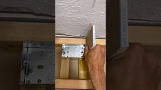 How To Cut Socket Out Plasterboard asmr shorts hacks [upl. by Alasteir]