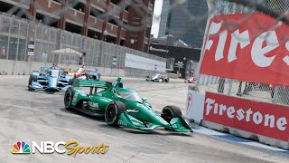 IndyCar Series EXTENDED HIGHLIGHTS Chevrolet Detroit Grand Prix  6423  Motorsports on NBC [upl. by Jeno]