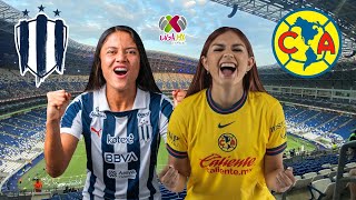 RAYADAS vs AMERICA FEMENIL  Jornada 11 LIGA MX FEMENIL Apertura 24 [upl. by Aicilev]