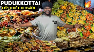 அசைவத்தின் சொர்க்கம்  Pudukottai Parotta Kadai 🔥  Foodie Prabu [upl. by Ytisahcal]