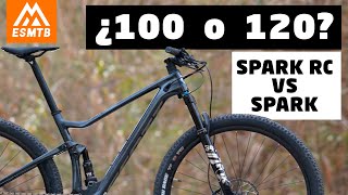 ¿100 o 120 ¿Scott Spark RC o Scott Spark [upl. by Thorrlow]