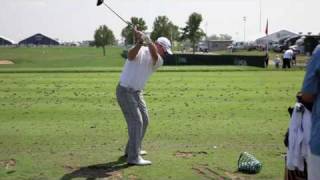 Rory Sabbatini Golf Swing  2009 US PGA [upl. by Nosneh]