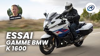 Comparo gamme BMW K1600  Essai GT GTL Bagger 2022 [upl. by Anoniw]