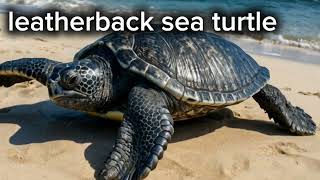 leatherback sea turtleinformation about Sea turtleleatherback sea turtle sizefacts about turtle [upl. by Deegan73]