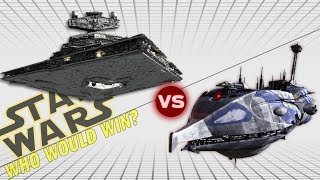 Imperial II Star Destroyer vs Providence Class Dreadnought  Star Wars Who Would Win [upl. by Pine]