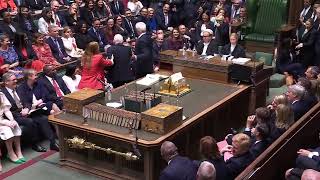 Watch the Moment Sir Lindsay Hoyley was dragged to Commons Chair ukparliament [upl. by Otnicaj]