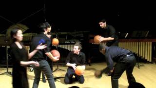 Ballet for Bouncing Balls balls percussion skit  THUD [upl. by Luther]