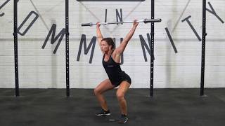 High Hang Power Snatch  CrossFit Movement Library [upl. by Teague890]