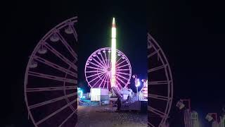 Riesenrad SolarWheel während der Abbauphase  riesenrad kirmes Telgte [upl. by Coppinger654]